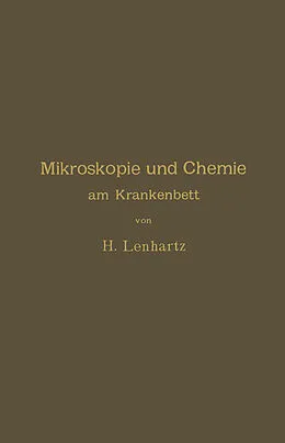 E-Book (pdf) Mikroskopie und Chemie am Krankenbett von Hermann Lenhartz