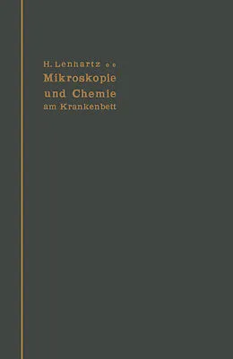 E-Book (pdf) Mikroskopie und Chemie am Krankenbett von Hermann Lenhartz