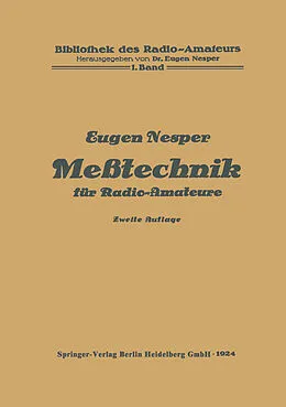 E-Book (pdf) Meßtechnik für Radio-Amateure von Eugen Nesper