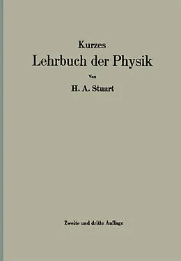 E-Book (pdf) Kurzes Lehrbuch der Physik von Herbert Artur Stuart
