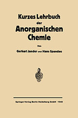E-Book (pdf) Kurzes Lehrbuch der anorganischen Chemie von Gerhart Jander, Hans Spandau