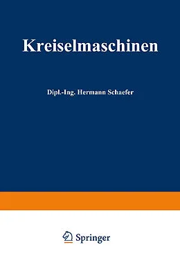 E-Book (pdf) Kreiselmaschinen von Hermann Schäfer