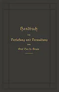 E-Book (pdf) Handbuch der Verfassung und Verwaltung in Preußen und dem Deutschen Reiche von Robert Graf Hue de Grais