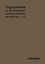 E-Book (pdf) Trigonometrie für Maschinenbauer und Elektrotechniker von Adolf Hess