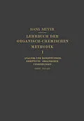 E-Book (pdf) Lehrbuch der Organisch-Chemischen Methodik von Hans Meyer
