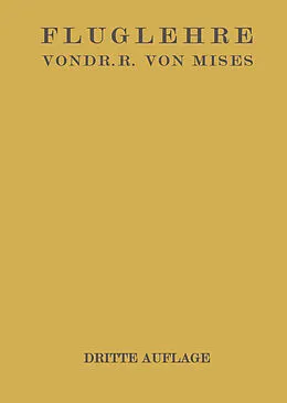 E-Book (pdf) Fluglehre von Richard Von Mises