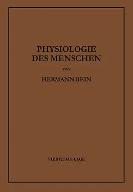 E-Book (pdf) Einführung in die Physiologie des Menschen von Hermann Rein