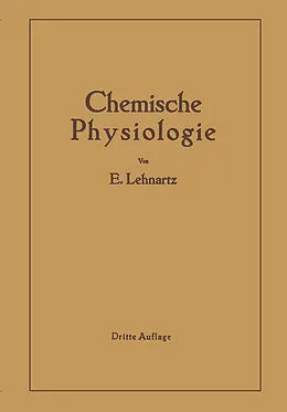 E-Book (pdf) Einführung in die chemische Physiologie von Emil Lehnartz