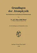 E-Book (pdf) Grundlagen der Atomphysik von Hans Adolf Bauer