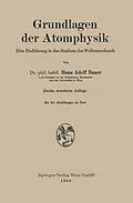 E-Book (pdf) Grundlagen der Atomphysik von Hans Adolf Bauer