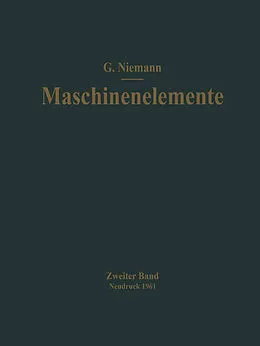 E-Book (pdf) Getriebe von Gustav Niemann, Hans Winter