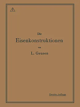 E-Book (pdf) Die Eisenkonstruktionen von Leonhard Geusen