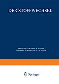 E-Book (pdf) Der Stoffwechsel von Ruth Beutler, Bonifaz Flaschenträger, E. Lehnartz