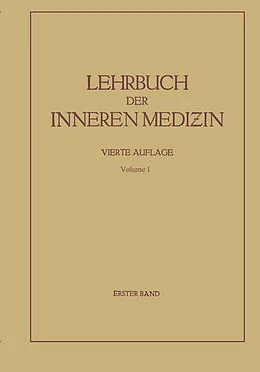 E-Book (pdf) Lehrbuch der inneren Medizin von Gustav von Bergmann