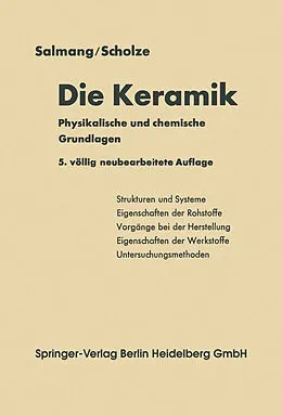 E-Book (pdf) Die physikalischen und chemischen Grundlagen der Keramik von Hermann Salmang, Horst Scholze