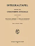 E-Book (pdf) Integraltafel von Wolfgang Gröbner, Nikolaus Hofreiter