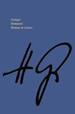 E-Book (pdf) Verleger  Humanist Homme de Lettres von Albert L. Baert