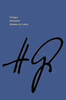 E-Book (pdf) Verleger  Humanist Homme de Lettres von Albert L. Baert
