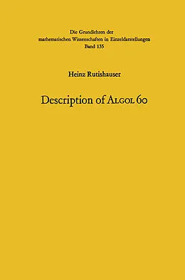 E-Book (pdf) Handbook for Automatic Computation von Heinz Rutishauser, Friedrich L. Bauer