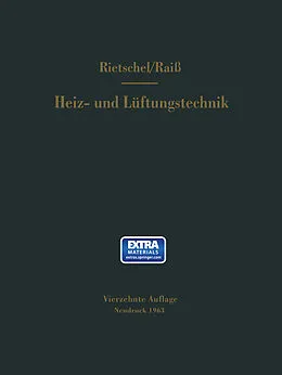E-Book (pdf) H. Rietschels Lehrbuch der Heiz- und Lüftungstechnik von Wilhelm Raiss, F. Roedler