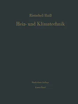 E-Book (pdf) Grundlagen Systeme Ausführung von Hermann Rietschel, Wilhelm Raiss