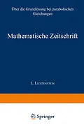 E-Book (pdf) Über die Grundlösung bei parabolischen Gleichungen von Erich Rothe