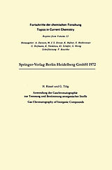 E-Book (pdf) Anwendung der Gaschromatographie zur Trennung und Bestimmung anorganischer Stoffe von Harald Ruessel, Günther Tölg