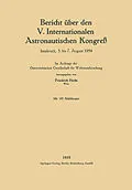 E-Book (pdf) Bericht über den V. Internationalen Astronautischen Kongreß von Friedrich Hecht