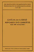 E-Book (pdf) Aufgaben und Lehrsätze aus der Analysis von James Allister Jenkins, Giorgio Philip Szegö
