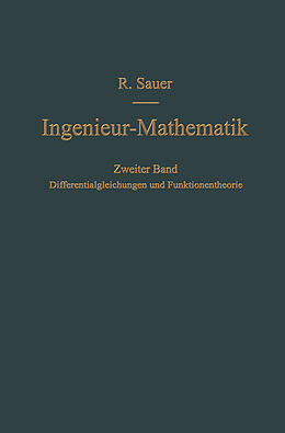 E-Book (pdf) Differentialgleichungen und Funktionentheorie von Robert Sauer