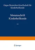 E-Book (pdf) Monatsschrift Kinderheilkunde von K. D. Bachmann, H. Berger, J. Bierich