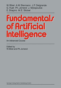 Kartonierter Einband Fundamentals of Artificial Intelligence von 