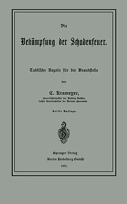 E-Book (pdf) Die Bekämpfung der Schadenfeuer von C. Krameyer