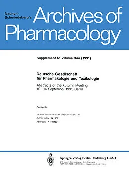 E-Book (pdf) Deutsche Gesellschaft für Pharmakologie und Toxikologie von Kenneth A. Loparo