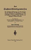E-Book (pdf) Das Sachverständigenwesen von Kurt Perlewitz