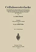 E-Book (pdf) Celluloseesterlacke von Calisto BIANCHI, Adolf Weihe