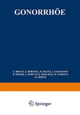 E-Book (pdf) Gonorrhöe von C. Bruck, Josef Jadassohn