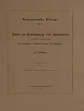 E-Book (pdf) Metronomische Beiträge von Bernhard Weinstein, Wilhelm Förster