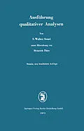 E-Book (pdf) Ausführung qualitativer Analysen von Siegfried Walter Souci, Heinrich Thies