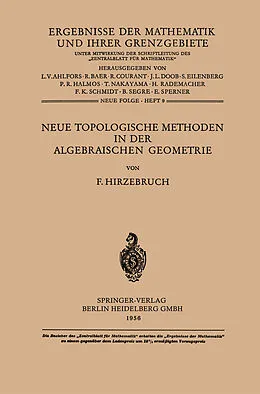 E-Book (pdf) Neue Topologische Methoden in der Algebraischen Geometrie von Friedrich Hirzebruch