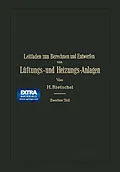 E-Book (pdf) Leitfaden zum Berechnen und Entwerfen von Lüftungs- und Heizungs-Anlagen von Hermann Rietschel