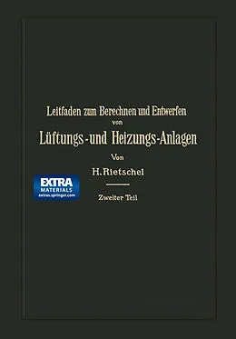 E-Book (pdf) Leitfaden zum Berechnen und Entwerfen von Lüftungs- und Heizungs-Anlagen von Hermann Rietschel