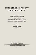 E-Book (pdf) Der Kiemenapparat der Cumaceen von Herbert Simon