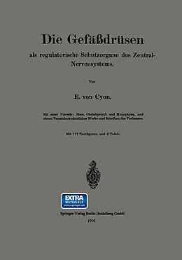 E-Book (pdf) Die Gefäßdrüsen von Élie de Cyon