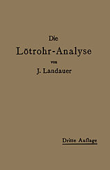 E-Book (pdf) Die Lötrohranalyse von John Landauer