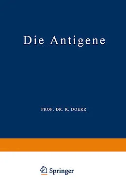 E-Book (pdf) Die Antigene von Robert Doerr