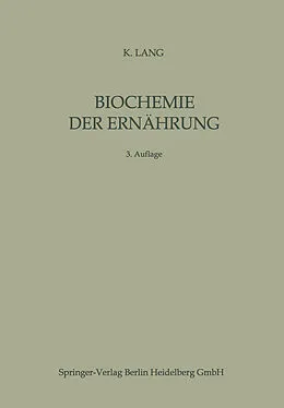 E-Book (pdf) Biochemie der Ernährung von K. Lang