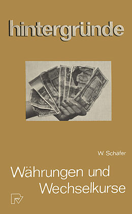 E-Book (pdf) Währungen und Wechselkurse von W. Schäfer
