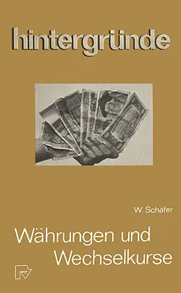 E-Book (pdf) Währungen und Wechselkurse von W. Schäfer