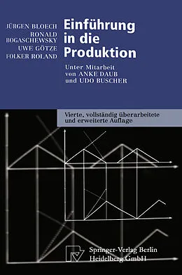 E-Book (pdf) Einführung in die Produktion von Jürgen Bloech, Ronald Bogaschewsky, Uwe Götze